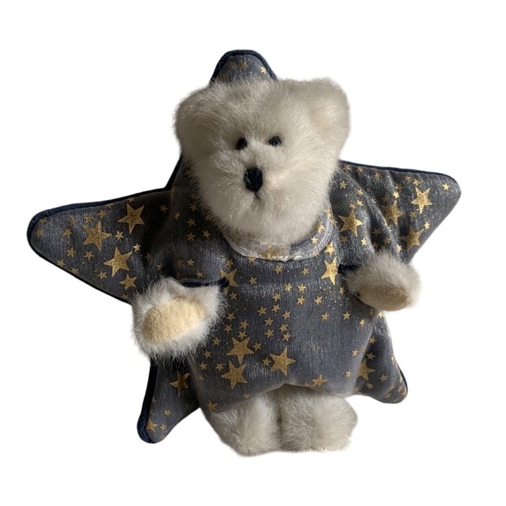 Boyds Bears Stella Plush White Bear 7.5" Tall